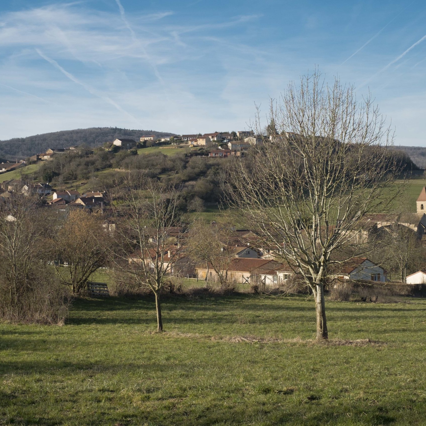 Vue d'ensemble du bourg